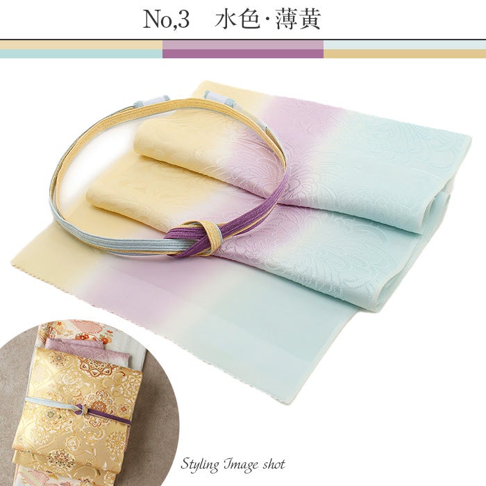 帯締め帯揚げ2点セット礼装用準礼装Kissteオリジナル紫浅葱水色薄黄茶白灰桃蜂蜜シルク正絹日本製メール便対応色留袖訪問着礼装用フォーマル色無地付け下げ結婚式お宮参り七五三ふんわりカラーくすみニュアンス和色