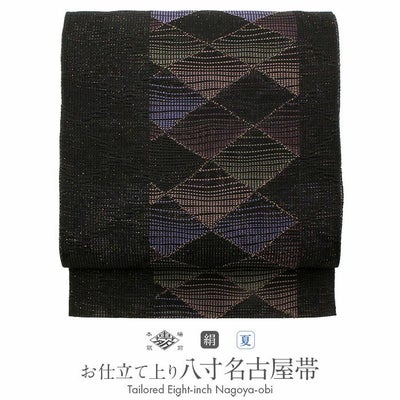 夏帯 名古屋帯 博多帯 博多織 夏名古屋帯 夏帯 帯 八寸 松葉仕立て 