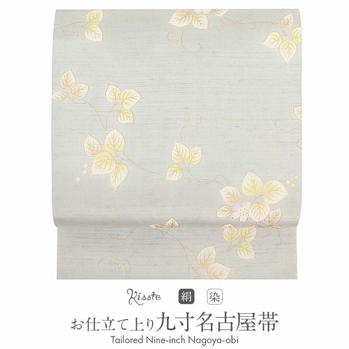 名古屋帯/グレー/未使用品/仕立上がり/12644 名古屋帯/グレー/未使用品/仕立上がり/12644の通販 by ゆずりは's shop