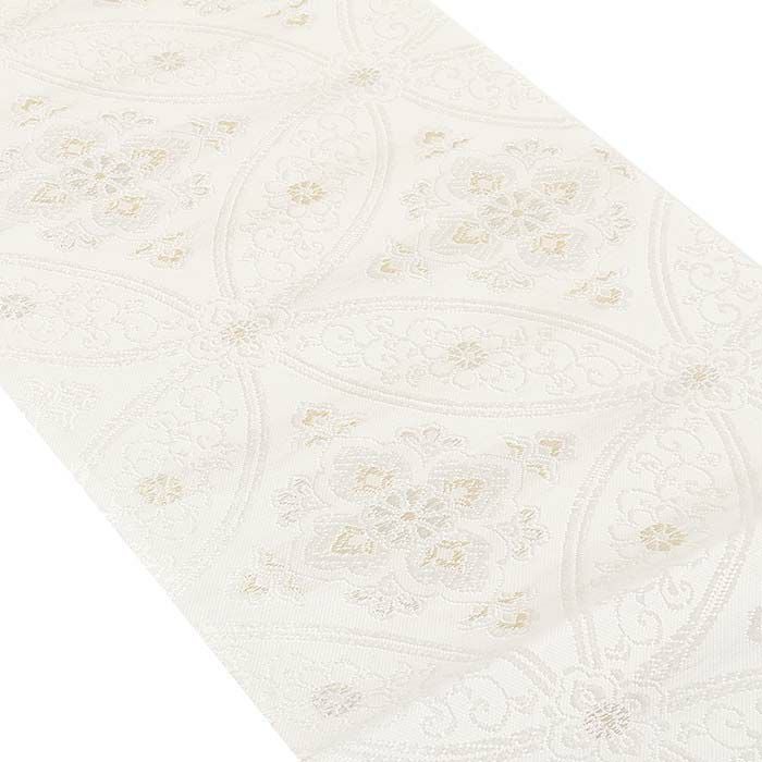 結婚式の黒留袖色留袖や訪問着に合わせたい仕立て上がり袋帯。入学式やお宮参り七五三参り等お子様の行事の礼装にも最適。フォーマルな着物を上品に装う袋帯。