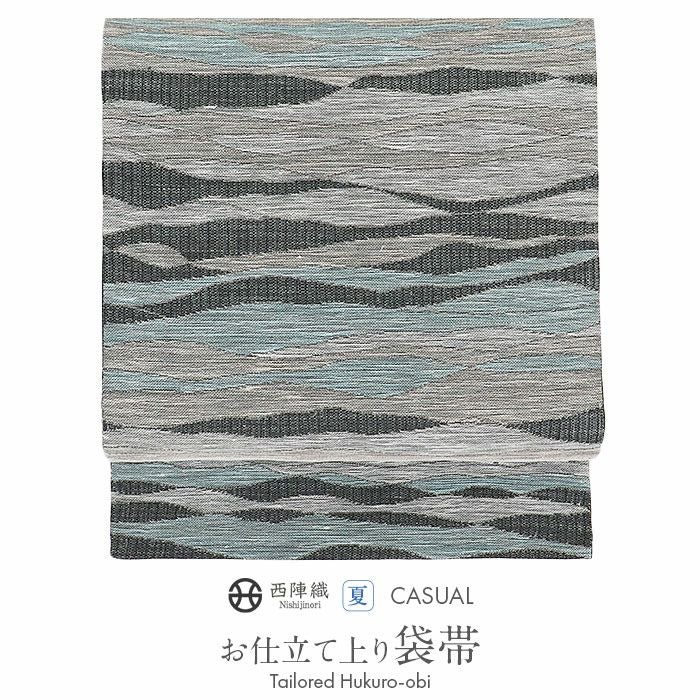 結婚式の黒留袖色留袖や訪問着に合わせたい仕立て上がり袋帯。入学式やお宮参り七五三参り等お子様の行事の礼装にも最適。フォーマルな着物を上品に装う袋帯。