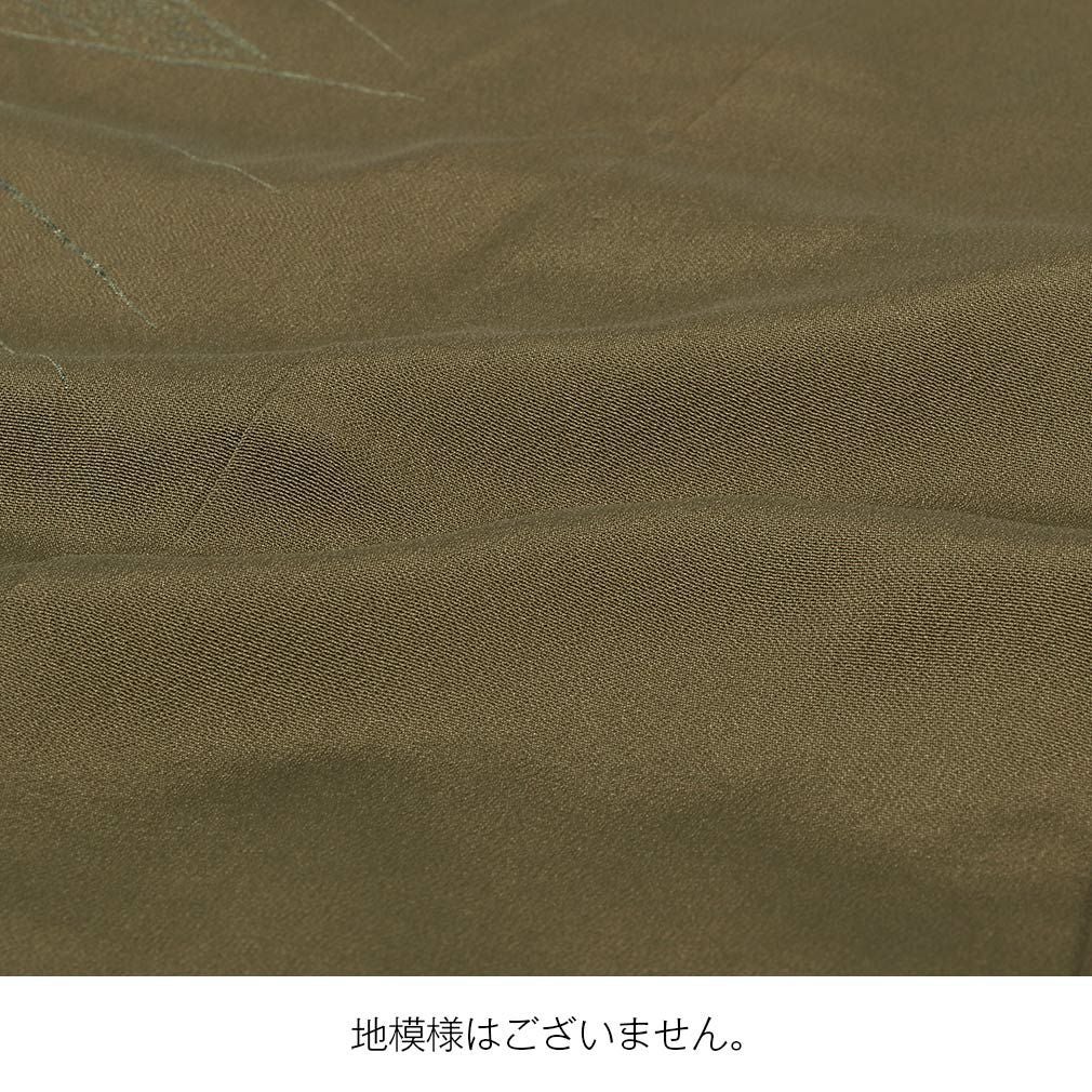 お宮参り 着物 男の子 産着 祝い着 深緑 鶴 波 正絹 のしめ 掛け着 初