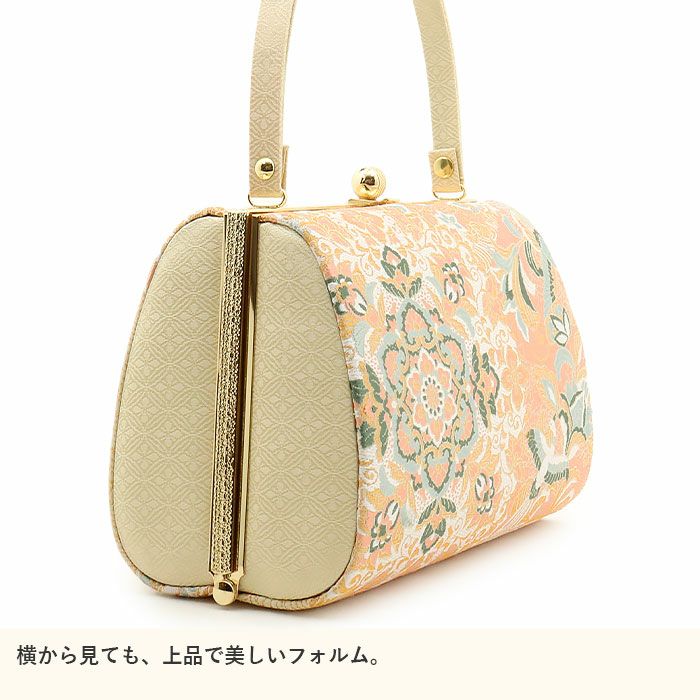 留袖用草履バッグセット 訪問着用 草履バッグ フリー Lサイズ ゴールド
