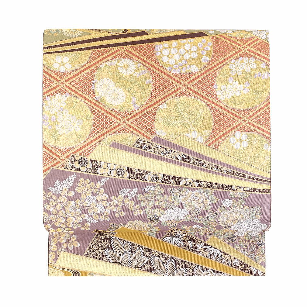 おめでたい柄の袋帯 一蔵　ガード加工　アフター期間内 おめでたい柄の袋帯 一蔵 ガード加工 アフター期間内の通販 by 郁's