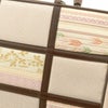お洒落バッグ普段用華三彩博多織博多絹ベージュ茶献上柄日本製トートおしゃれ伝統工芸品カジュアル用小紋紬色無地御召博多織バッグ和装バックきものばっぐ鞄大きめ切り替え大人上品レディースfs
