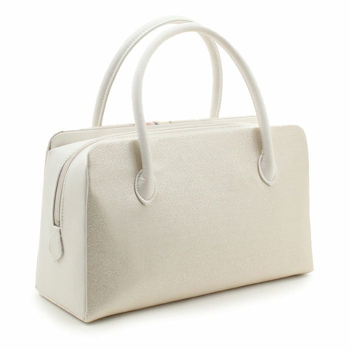 利休バッグ留袖用訪問着用白銀シルバー鳳凰牡丹正絹帯地日本製黒留袖色留袖訪問着礼装用フォーマル色無地付け下げ結婚式お宮参り七五三和装バッグフォーマル着物和装御茶席華道茶道キレイめカジュアル