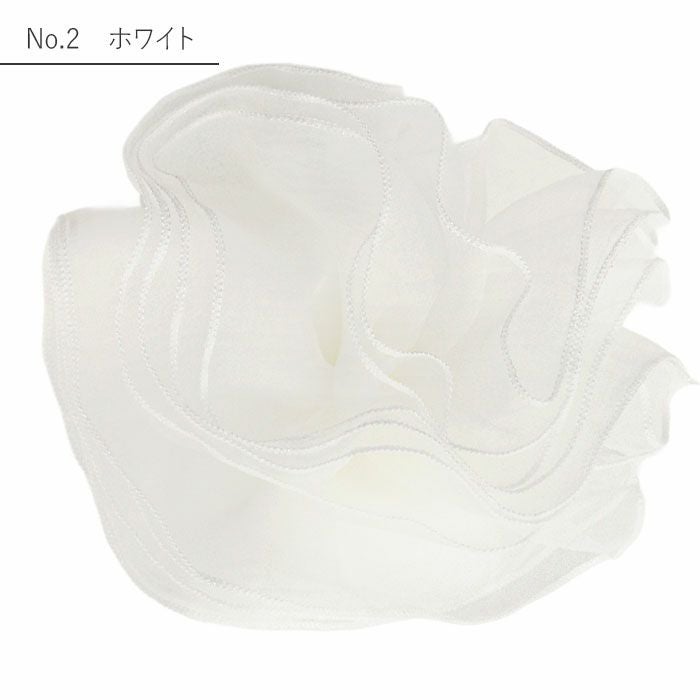 飾り兵児帯プチ兵児帯ふんわり飾り帯帯飾りゆかた帯飾りゆかた帯浴衣帯大人子供かざり全3色グレーホワイトクリームオーガンジーシアー透け感ポリエステルレディース着付け夏祭りおしゃれかわいいふわふわ10代20代30代