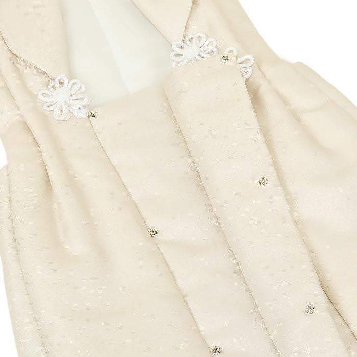 七五三着物3歳女の子男の子男女兼用被布コート単品ニュアンスカラー生成色空色灰桜アイボリー水色グレージュジェンダーレス単色衣装服装子供販売