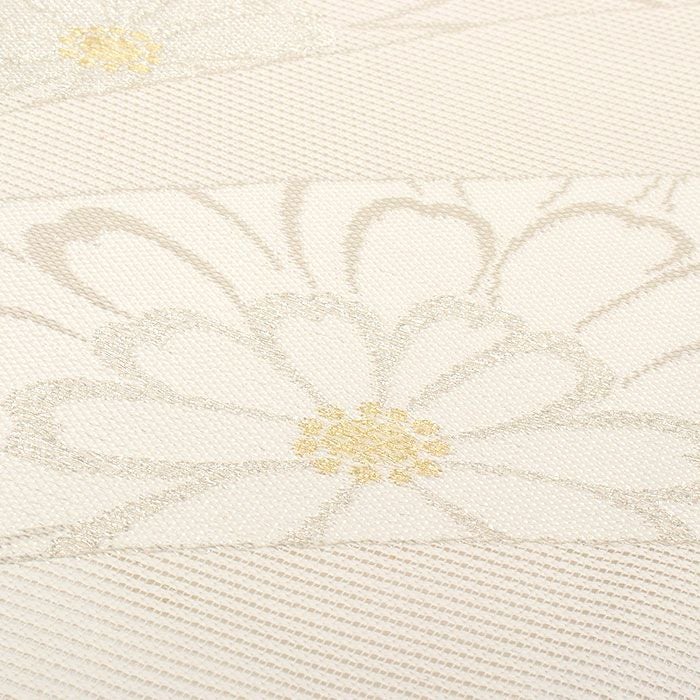 小紋紬色無地御召などのお着物にすぐ使えるお仕立て上がり九寸名古屋帯。春秋冬袷単衣の時期のお着物のお締めいただけます。