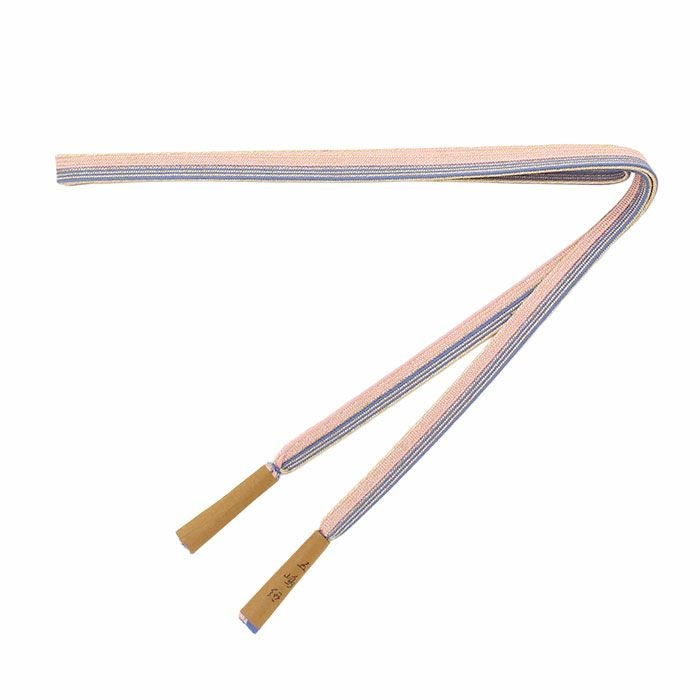 帯締め 正絹 重要文化財 五嶋紐 平組 ピンク 紫 青 緑 ミント クリーム