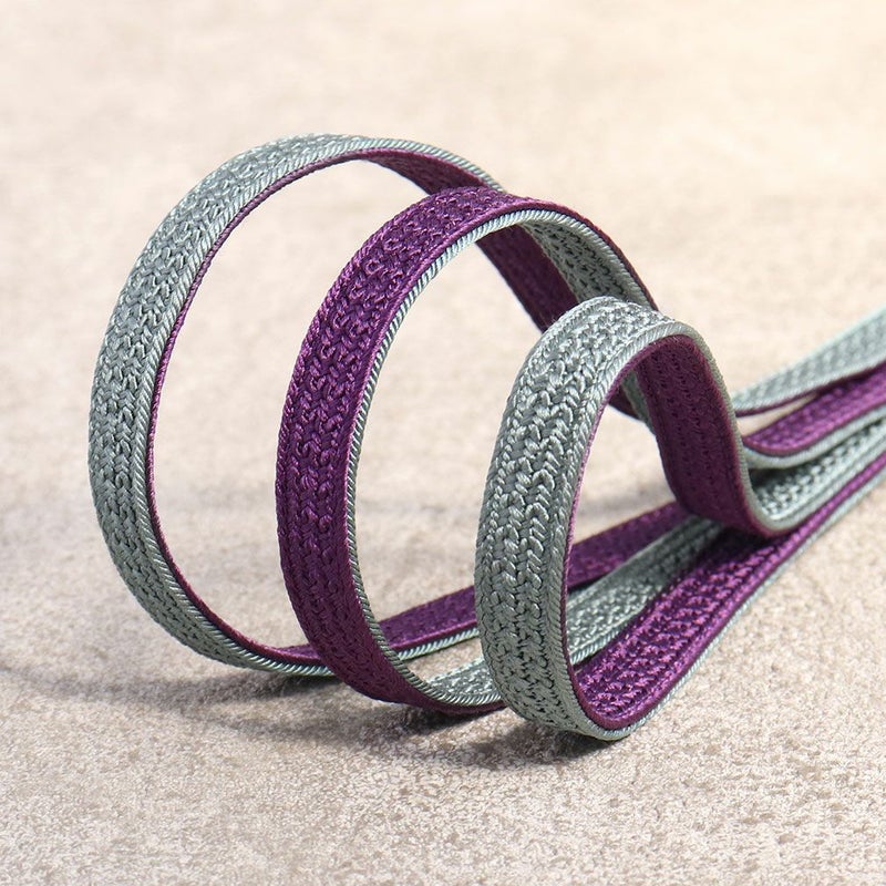 帯締め三分紐三部紐赤紫からし桃藤色紫紺青灰こげ茶濃灰黒全10色