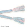 帯締め正絹五嶋紐平組ピンク紫青緑ミント水色白5色展開日本製無形文化財江戸組紐小紋紬木綿着物街着きれいめカジュアル着物和装和服帯締帯〆組紐展覧会お稽古正絹帯締安いおしゃれ耳付きリバーシブル