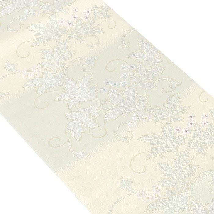 小紋紬色無地御召などのお着物にすぐ使えるお仕立て上がり九寸名古屋帯。春秋冬袷単衣の時期のお着物のお締めいただけます。