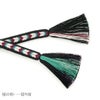 帯締め正絹五嶋紐黒白紫ピンク2色展開日本製無形文化財江戸組紐小紋紬木綿着物街着きれいめカジュアル着物和装和服帯締帯〆組紐展覧会お稽古正絹帯締安いおしゃれ矢絣リバーシブル多色使い