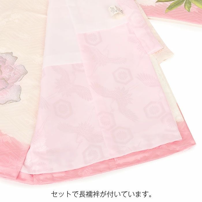 u*c様 お宮参り、産着 正絹 薄ピンク 刺繍 女の子長襦袢 SOUBIEN（創美苑） 初着 産着 女の子 販売 ピンク 赤 青 水色 刺繍 桜