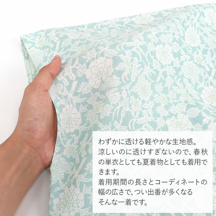 #6-503  (撫松庵) ポリエステル 夏着物  紗紬  バチ衿 単衣 6-503 (撫松庵) ポリエステル 夏着物 紗紬 バチ衿 単衣 - メルカリ