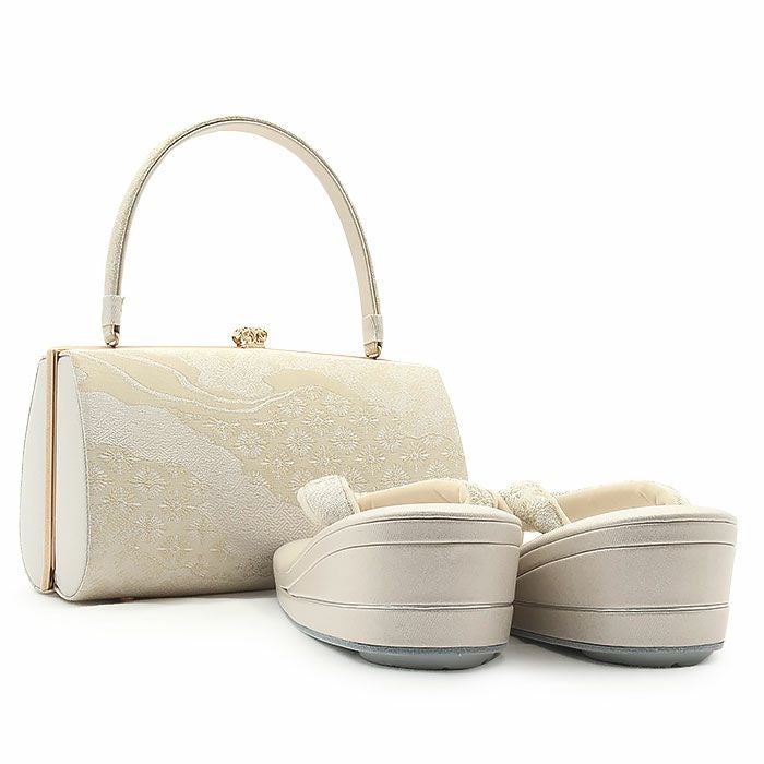 草履バッグセット 留袖用 訪問着用 草履バッグ 浅草 匠 S M L LL