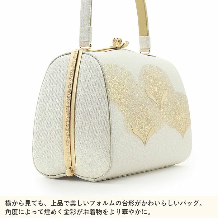 草履バッグセット 留袖用 訪問着用 草履バッグ 螺鈿細工 フリー L