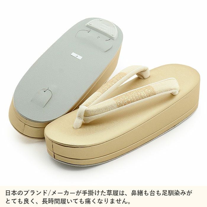 草履バッグセット 留袖用 訪問着用 草履バッグ 螺鈿細工 フリー L
