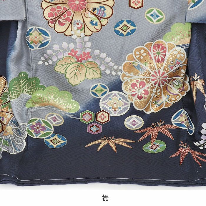 子供用 兜　刺繍 和装 青色　兄弟　リンクコーデ SweetMommy（スウィートマミー） ベビー 兜 かぶと 端午の節句 男の子