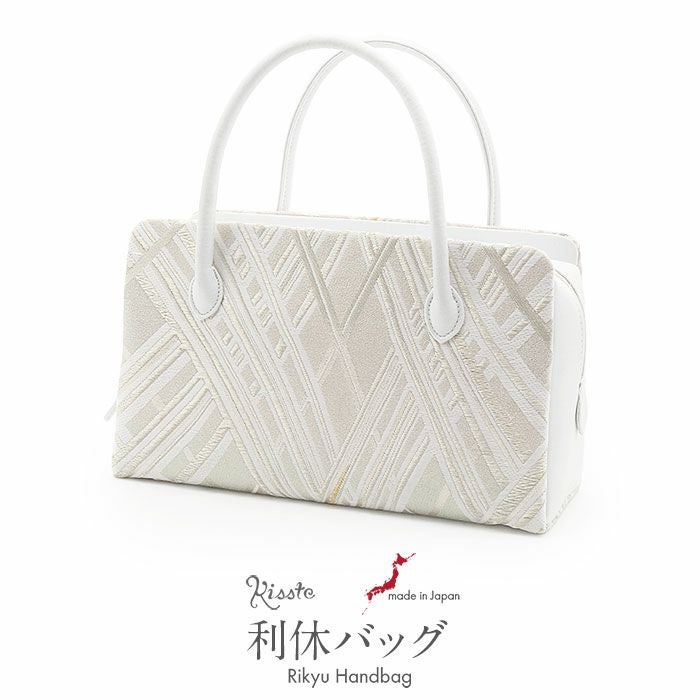 白梅☆利休バック☆新品未使用☆日本製 SOUBIEN（創美苑） 利休バッグ 日本製 和装バッグ レディース