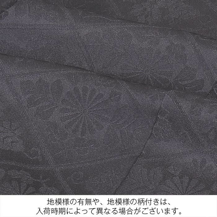お宮参り 着物 男の子 絹100% 正絹初着 掛け着 産着 濃灰 濃鼠 左馬