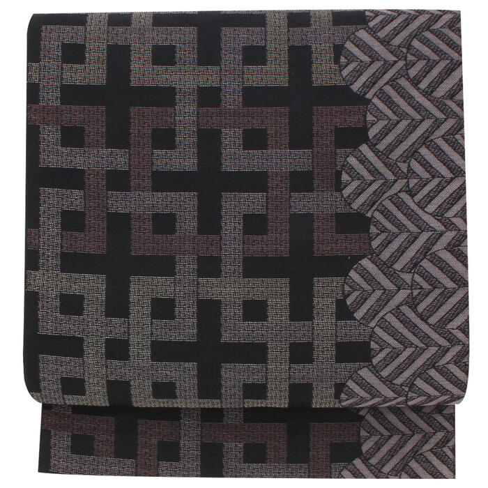 八寸名古屋帯桐生織仕立て上り