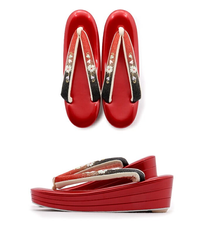 草履レディース厚底成人式振袖