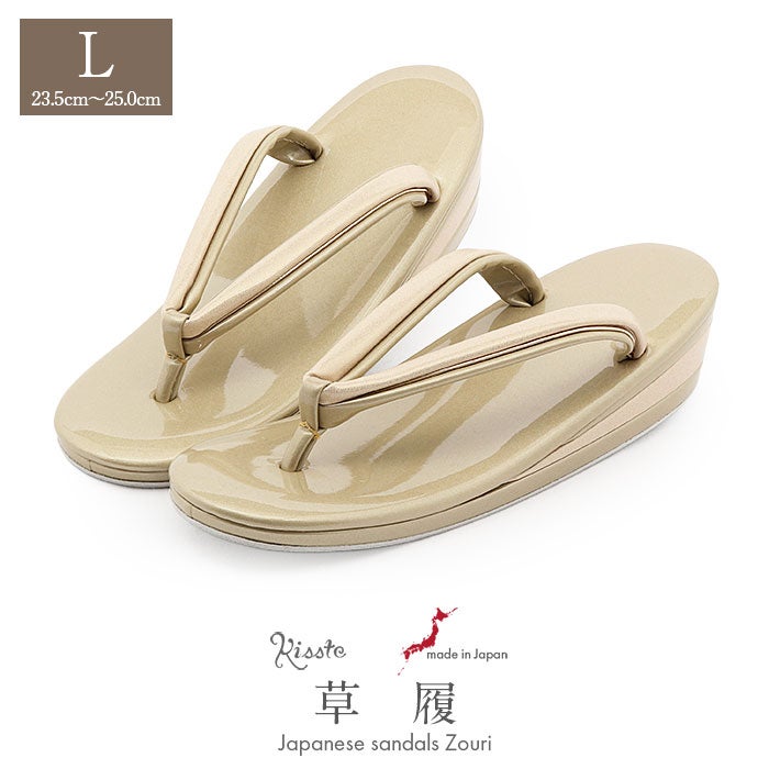 草履留袖用訪問着用レディースLサイズシルバー銀市松エナメル1の3枚芯日本製痛くない歩きやすい女性黒留袖色留袖礼装用フォーマル結婚式ぞうり草履着物草履単品草履だけ