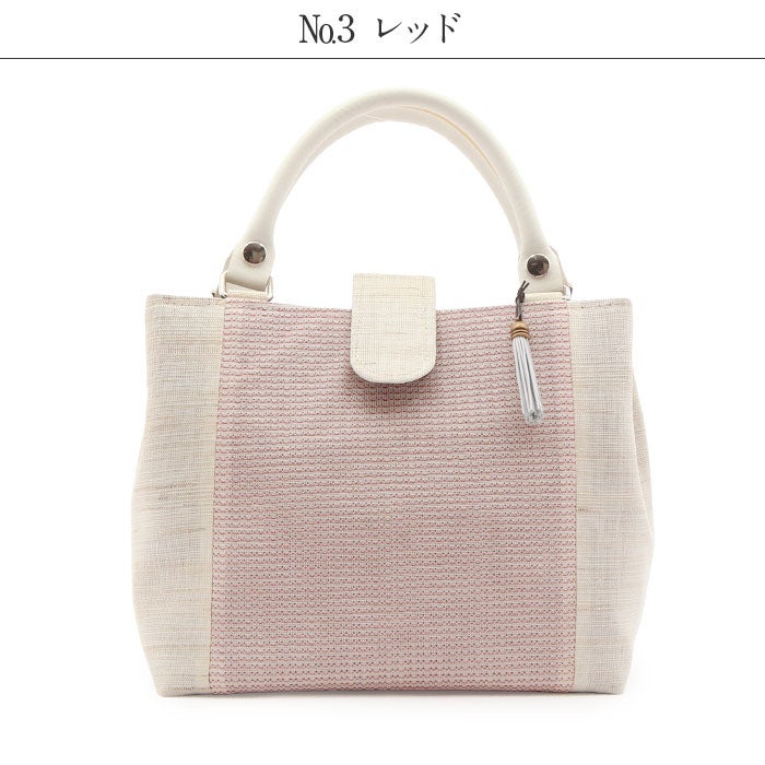バッグお洒落バッグ夏用春夏単衣薄物夏着物彩小径麻ゴールドシルバーレッドブルーナチュラルカラー全4色日本製普段用カジュアル用軽い軽量日本製内フラップベロ付きマグネット付き手提げバッグかばん小紋紬色無地御召和装通販購入