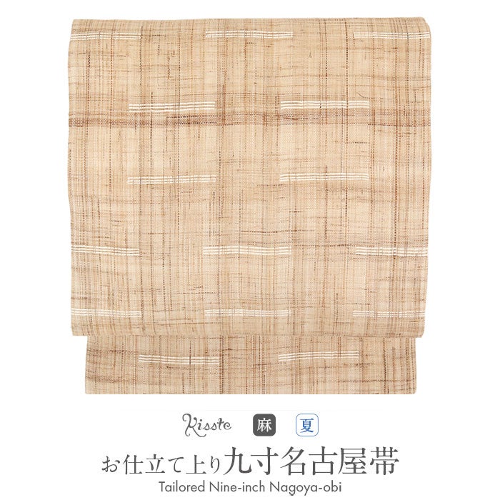 【新品】夏名古屋帯 新品 夏帯 絽 九寸名古屋帯 秋草模様 - からん::アンティーク着物