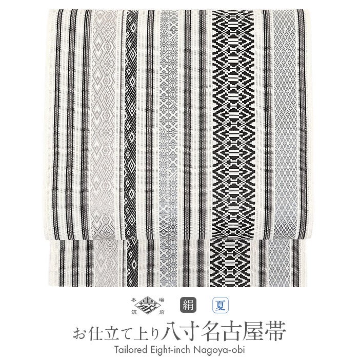 夏博多織夏帯名古屋帯博多帯かがり帯袋名古屋帯新品未使用