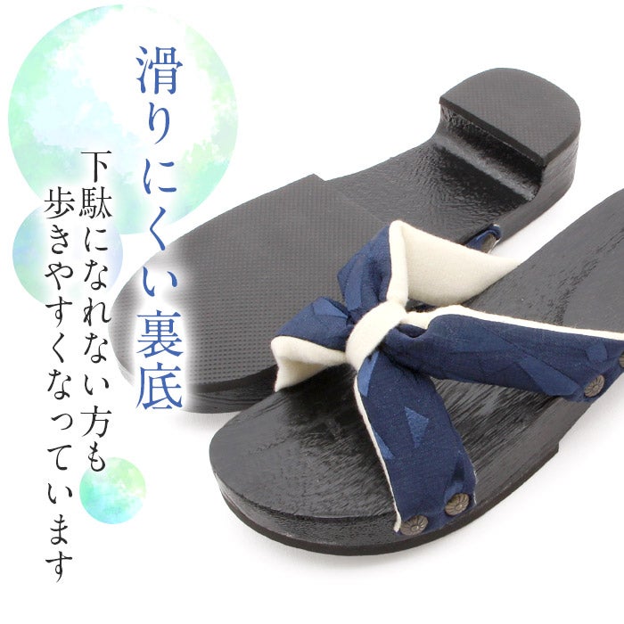下駄下駄サンダル和風サンダルレディース浴衣用ゆかたサンダル普段着用和柄サンダルピンクグリーン白赤紺黒FreeサイズフリーサイズLサイズ幾何学桐下駄女性女性用柔らかい歩きやすい軽量普段履き夏祭り花火大会