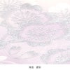お宮参り着物女の子絹100%正絹初着掛け着産着モダン白藤色ホワイト牡丹鞠花扇桜百合吉祥花友禅経済産業大臣指定伝統的工芸品ラメ刺繍ラインストーンビジュー銀彩箔使い新品販売購入きもの祝い着のしめ初着祝着一つ身服装赤ちゃんベビー
