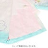 お宮参り着物女の子絹100%正絹初着掛け着産着モダン白水色ホワイト牡丹鞠花扇桜百合吉祥花友禅経済産業大臣指定伝統的工芸品ラメ刺繍ラインストーンビジュー銀彩箔使い新品販売購入きもの祝い着のしめ初着祝着一つ身服装赤ちゃんベビー