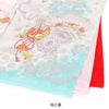 お宮参り着物女の子絹100%正絹初着掛け着産着モダン白水色ホワイト牡丹鞠花扇桜百合吉祥花友禅経済産業大臣指定伝統的工芸品ラメ刺繍ラインストーンビジュー銀彩箔使い新品販売購入きもの祝い着のしめ初着祝着一つ身服装赤ちゃんベビー