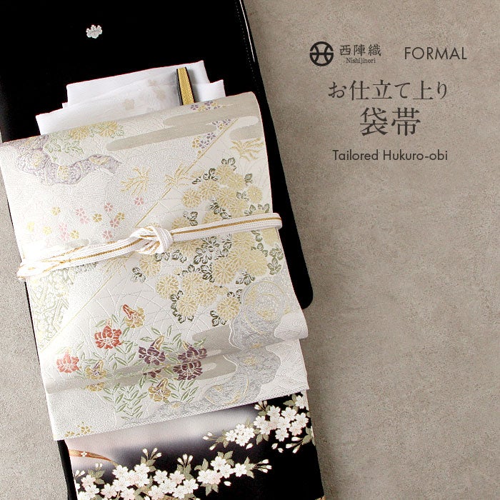 袋帯 帯 フォーマル 礼装 黒留袖 色留袖 訪問着 ゴールド 金 流水 華紋