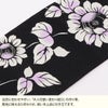 浴衣帯ゆかた帯浴衣帯作り帯結び帯ワンタッチ向日葵ひまわり変わり結び角出し黒紫ブラックパープル日本製単品大人おとなレディース単品つくり帯付け帯結び帯簡単かんたん夏祭りポリエステルおしゃれ可愛いシック10代20代30代40代50代