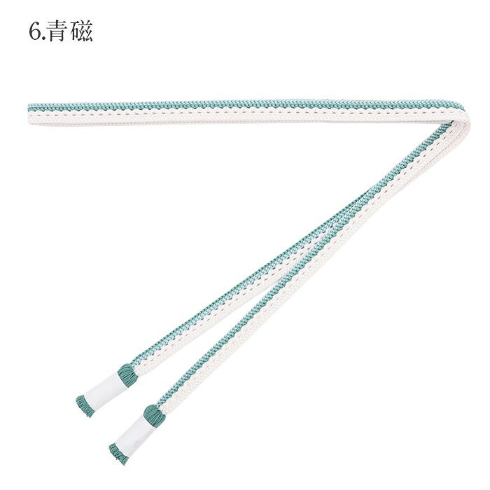 帯締めkissteオリジナルカジュアル普段用夏用全6色紫薄茶金ピンク緑レース組み銀散らし日本製メール便対応可上品カジュアル紬小紋色無地夏着物翠嵐工房キステオリジナル和色大人カラーきちんと感涼しげ可愛い