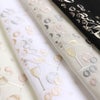 半襟半衿刺繍半衿普段用うれしづくし白黒グレージュアイボリーシャンパングラス4色展開日本製2wayメール便対応可カジュアル小紋紬色無地御召和装通販購入刺繍2通り衿元刺しゅう乾杯バブル泡キステ