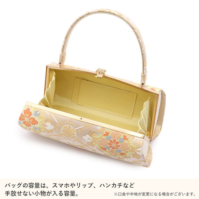 草履バッグセット留袖用訪問着用振袖用草履バッグ浅草匠MサイズLサイズ金銀ゴールドシルバー2サイズ2カラー松皮菱西陣織帯地日本製痛くない黒留袖色留袖振袖卒業袴礼装用フォーマル結婚式ぞうり草履草履バック草履バックセット着物