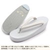 草履バッグセット留袖用訪問着用草履バッグ華三彩MサイズLサイズ金銀ゴールドシルバー市松格子織生地2色展開かぶせ2枚芯日本製優花緒痛くない黒留袖色留袖礼装用フォーマル結婚式ぞうり草履草履バック着物